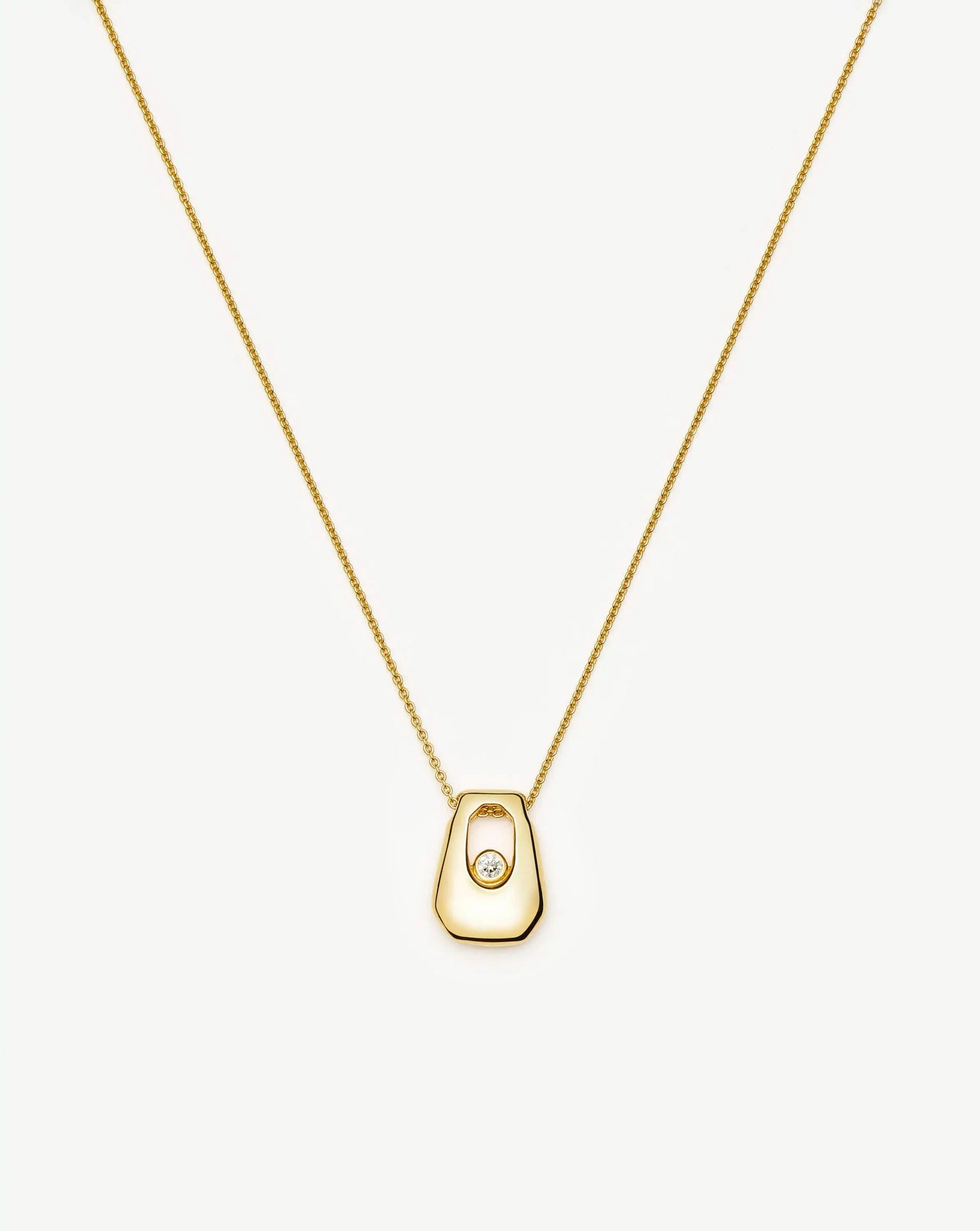 Lucy Williams Arco Pendant Necklace | 18ct Gold Vermeil Necklaces Missoma 