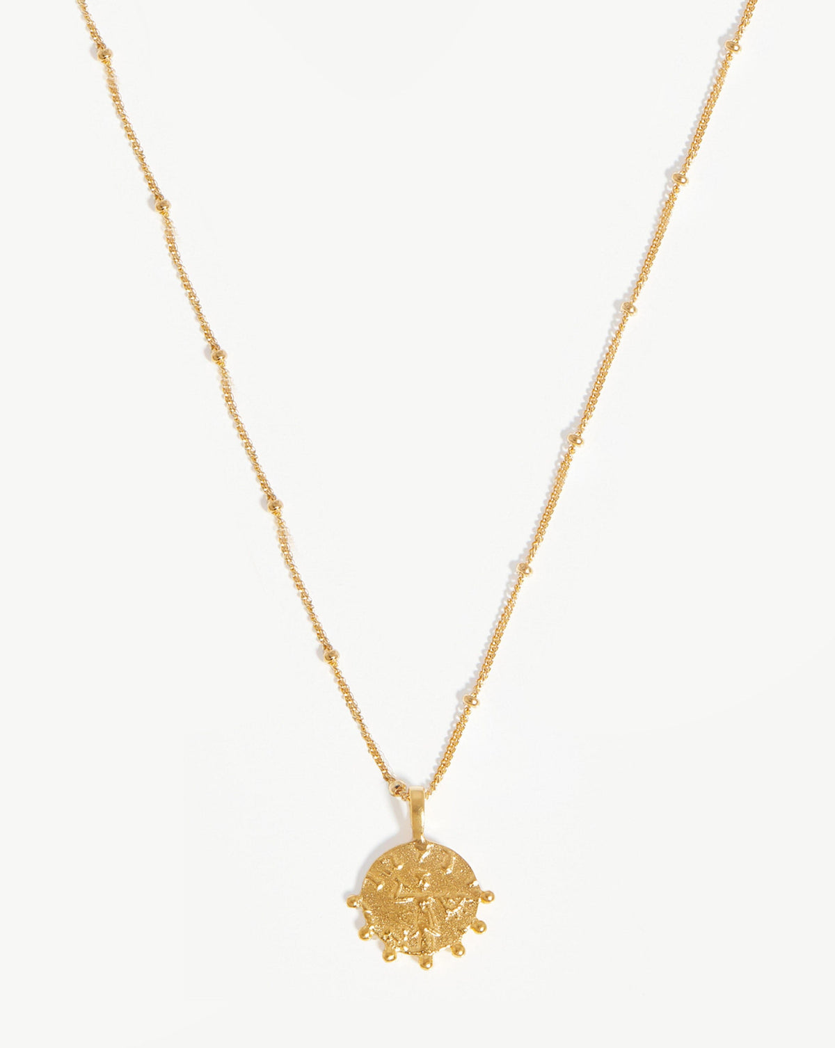 Lucy williams mini beaded coin necklace Clearance