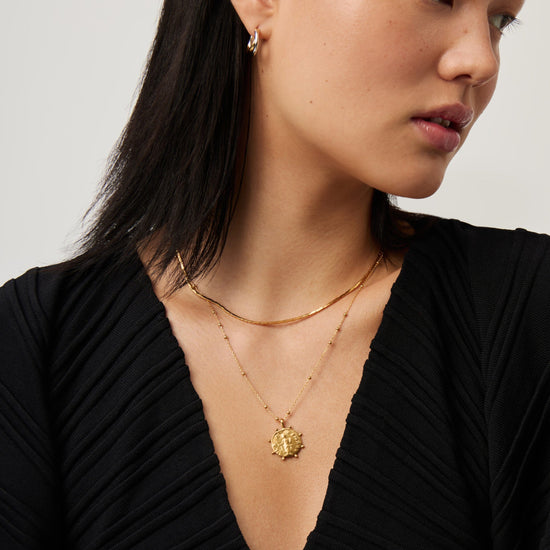 Lucy Williams Beaded Coin Necklace Necklaces Missoma 