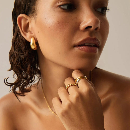 Lucy Williams Chunky Entwine Ring | Mixed Metal Rings Missoma 