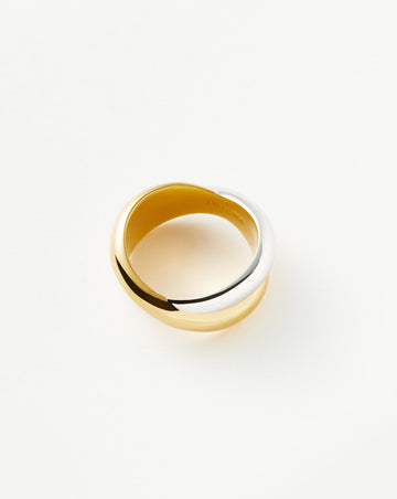 Lucy Williams Chunky Entwine Ring | Mixed Metal Rings Missoma 