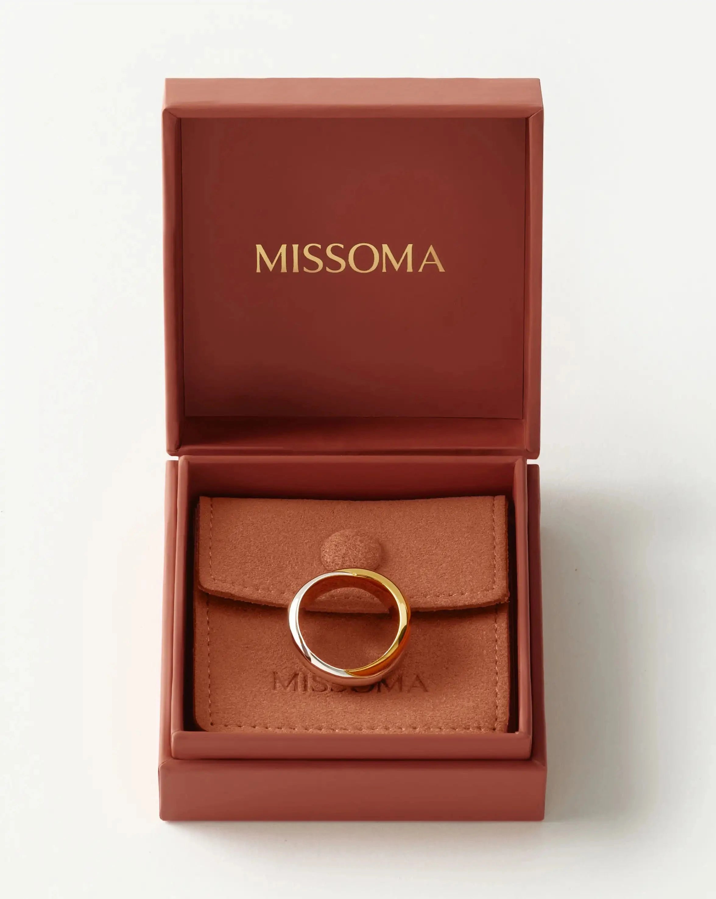 Lucy Williams Chunky Entwine Ring | Mixed Metal Rings Missoma 