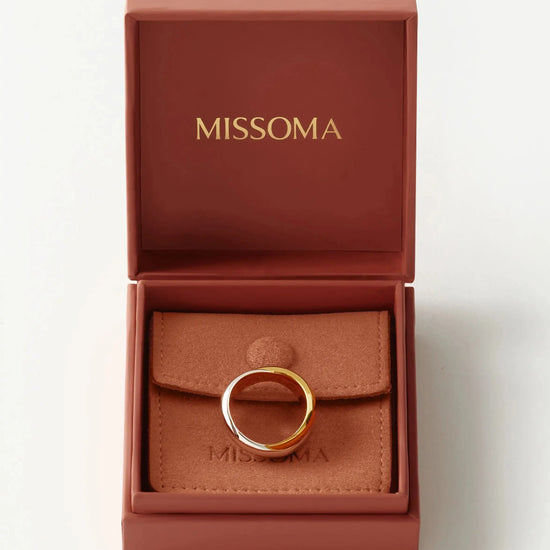 Lucy Williams Chunky Entwine Ring | Mixed Metal Rings Missoma 