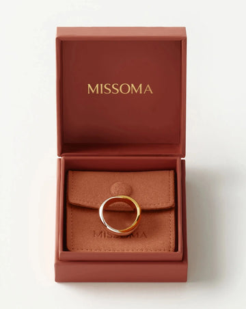 Lucy Williams Chunky Entwine Ring | Mixed Metal Rings Missoma 