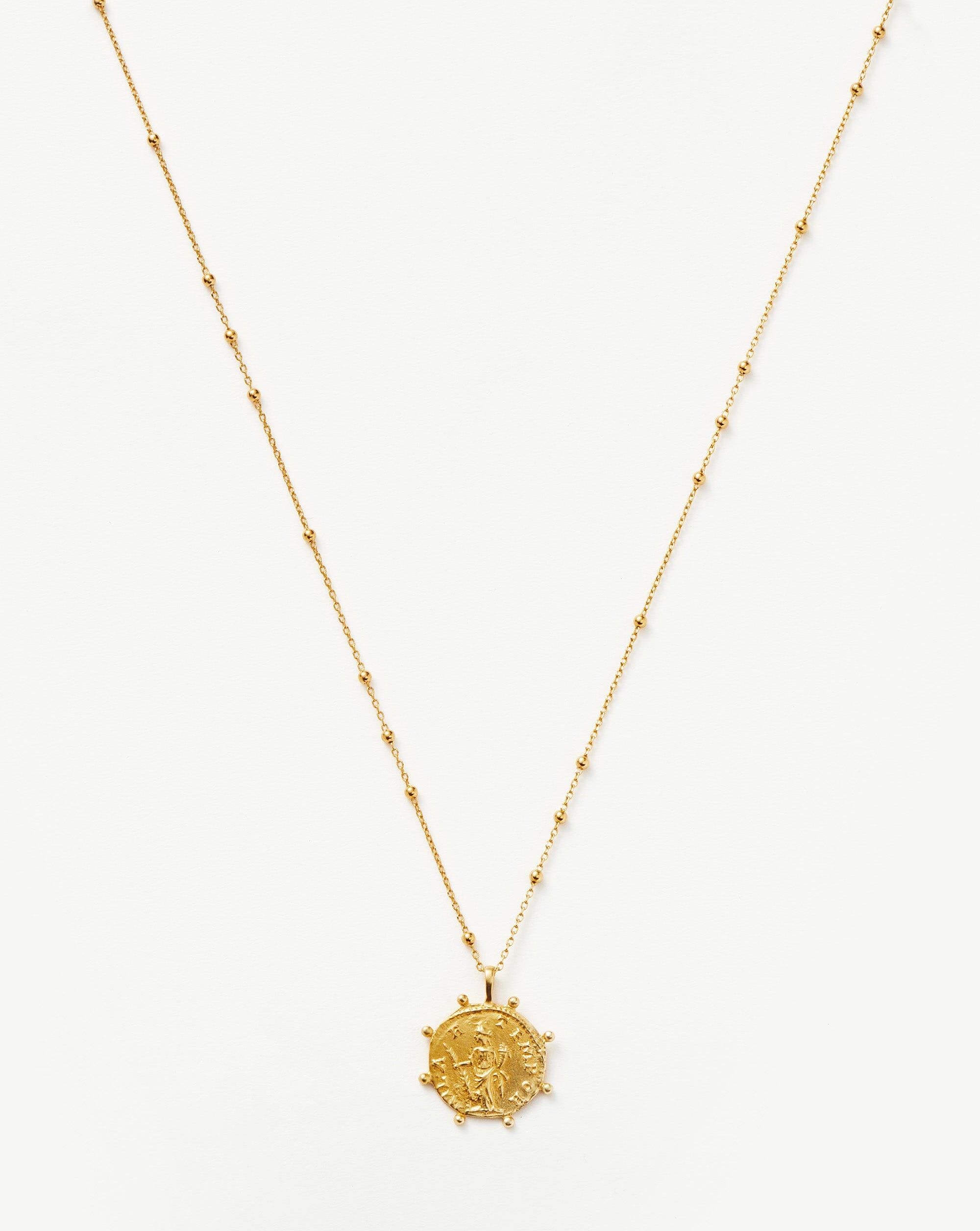 Lucy Williams Beaded Coin Necklace | Missoma