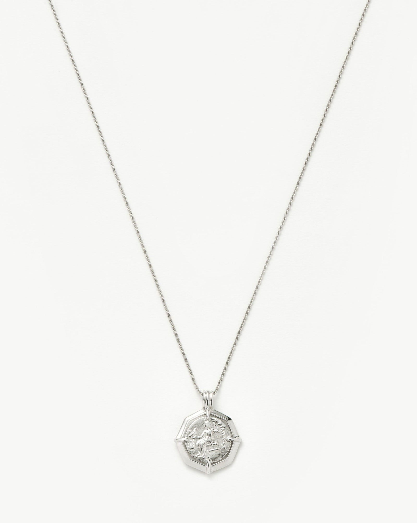 Lucy williams octagon coin necklace Clearance