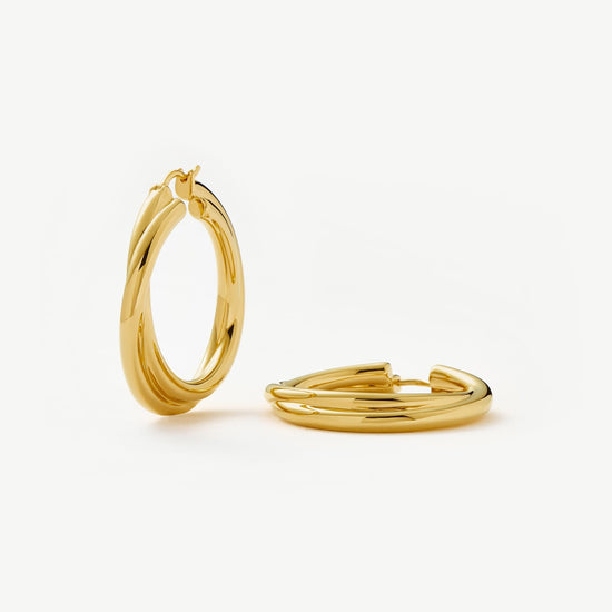 Lucy Williams Entwine Hoop Earrings Earrings Missoma 