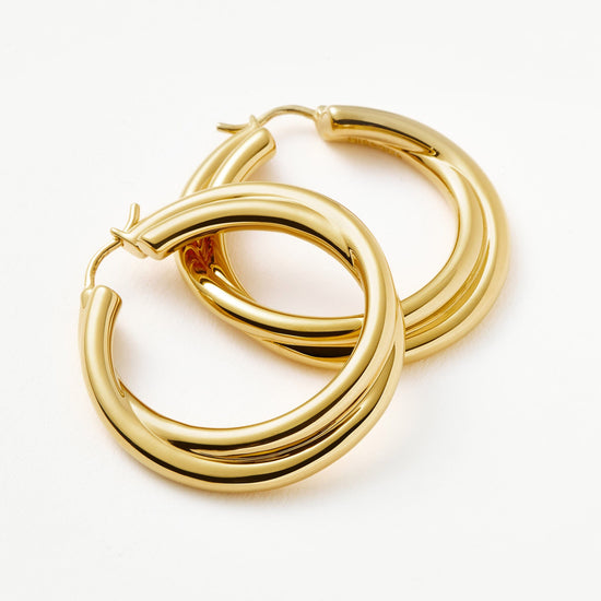Lucy Williams Entwine Hoop Earrings Earrings Missoma 