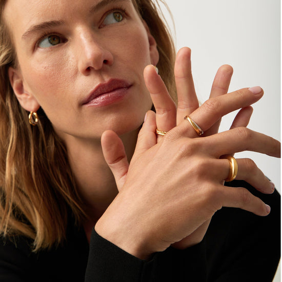 Lucy Williams Entwine Ring | Mixed Metal Ring Missoma 