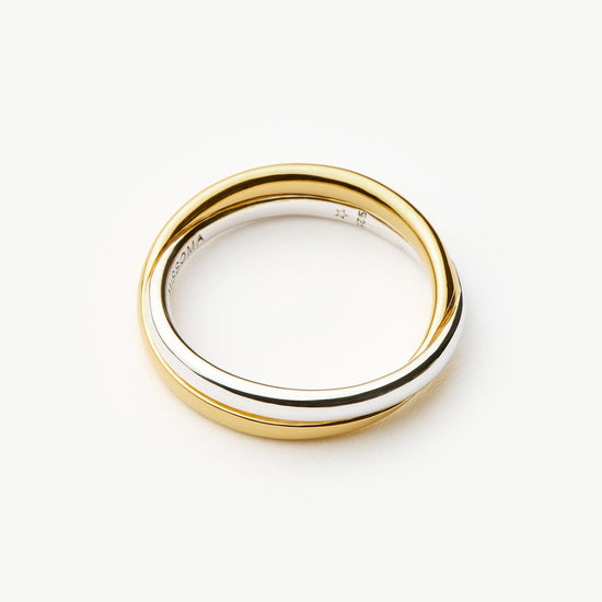 Lucy Williams Entwine Ring | Mixed Metal Ring Missoma 