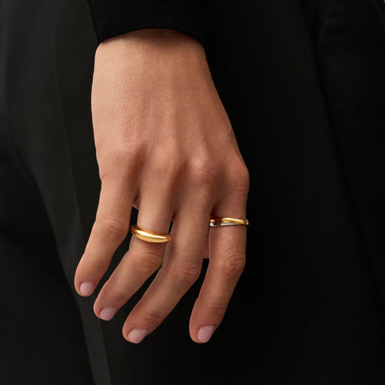 Lucy Williams Entwine Ring | Mixed Metal Ring Missoma 