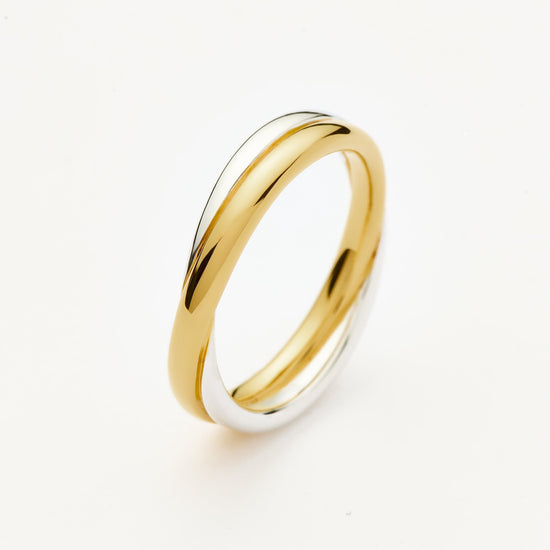 Lucy Williams Entwine Ring | Mixed Metal Ring Missoma 