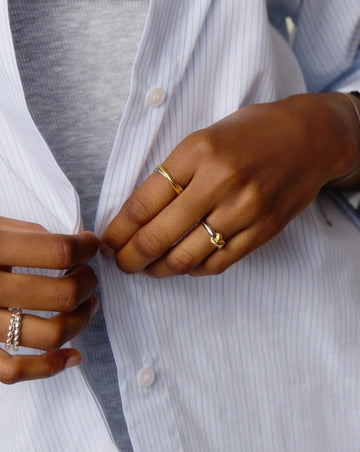 Lucy Williams Entwine Ring | Mixed Metal Rings Missoma 
