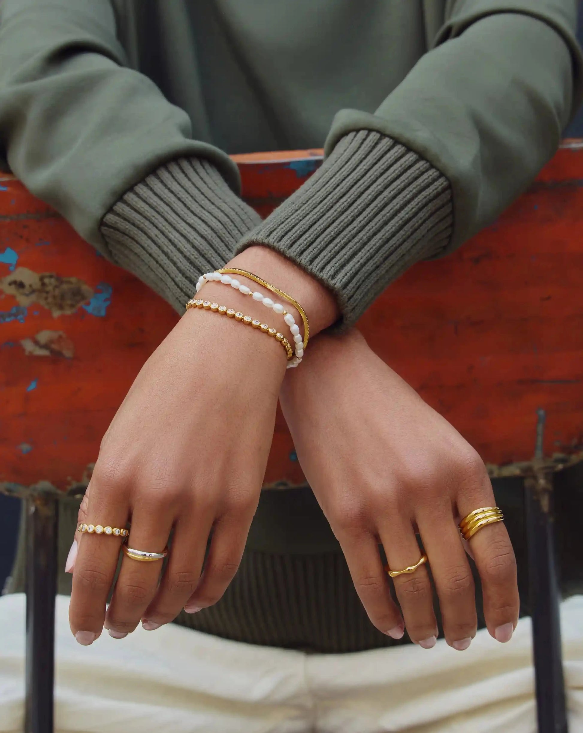 Lucy Williams Entwine Ring | Mixed Metal Rings Missoma 