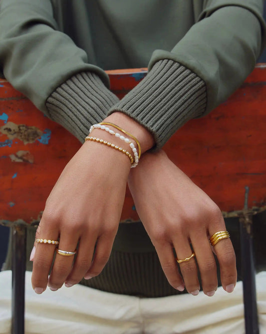 Lucy Williams Entwine Ring | Mixed Metal Rings Missoma 