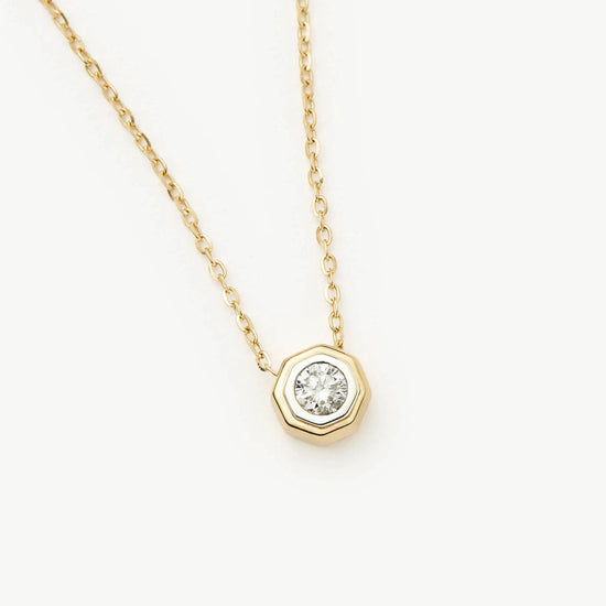 Lucy Williams Fine Diamond Pendant Necklace | 14ct Yellow Gold Necklaces Missoma 