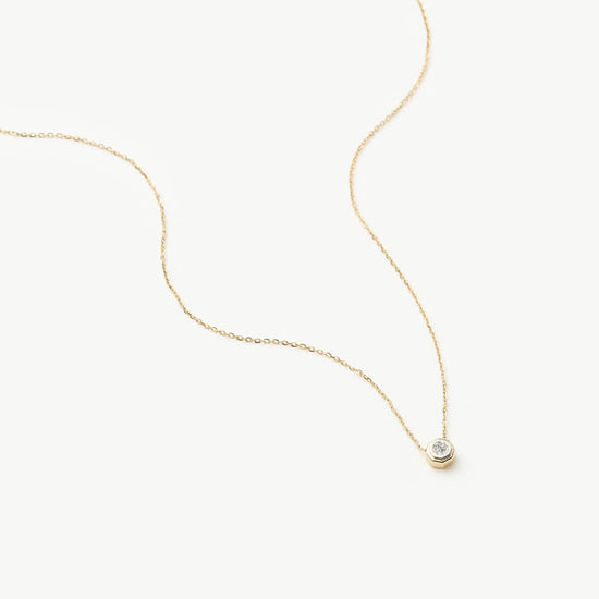 Lucy Williams Fine Diamond Pendant Necklace | 14ct Yellow Gold Necklaces Missoma 
