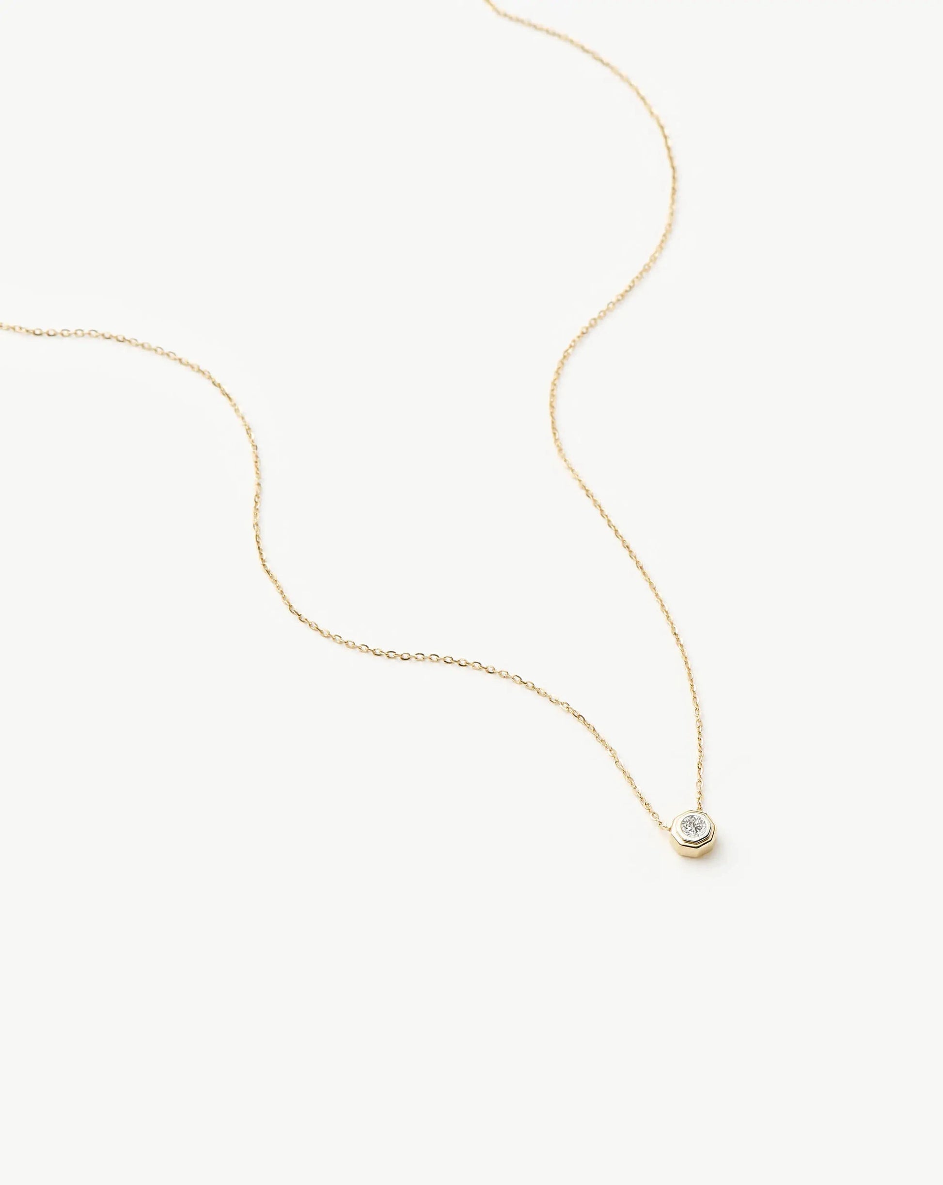 Lucy Williams Fine Diamond Pendant Necklace | 14ct Yellow Gold Necklaces Missoma 