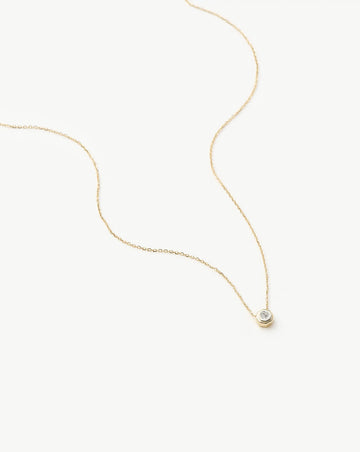 Lucy Williams Fine Diamond Pendant Necklace | 14ct Yellow Gold Necklaces Missoma 