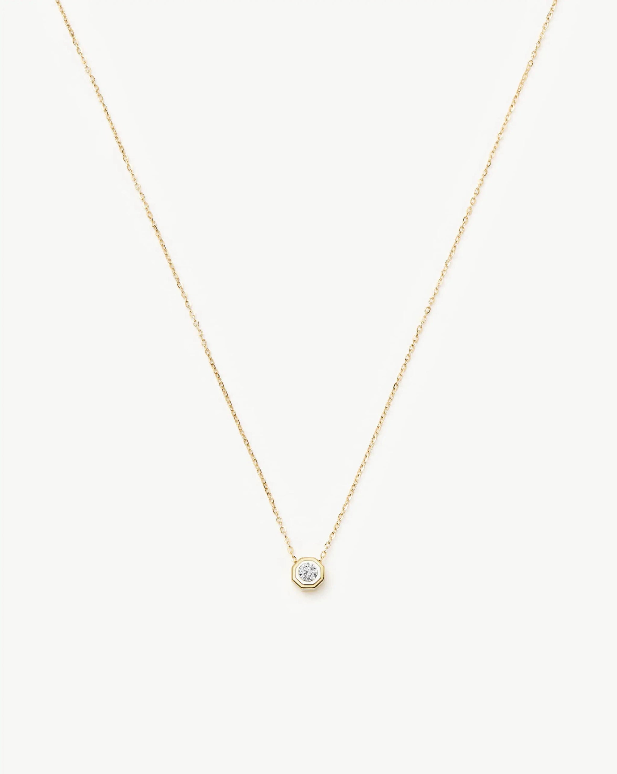 Lucy Williams Fine Diamond Pendant Necklace | 14ct Yellow Gold Necklaces Missoma 