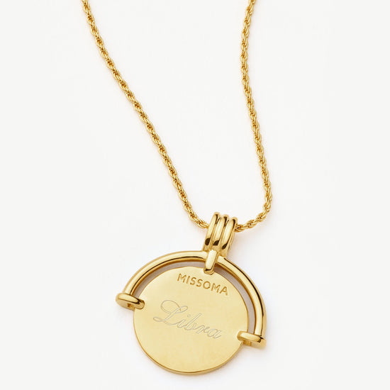 Lucy Williams Fortuna Arc Coin Necklace Necklaces Missoma 