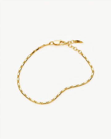 Lucy Williams Horizon Link Chain Bracelet | 18ct Gold Vermeil Bracelets Missoma 