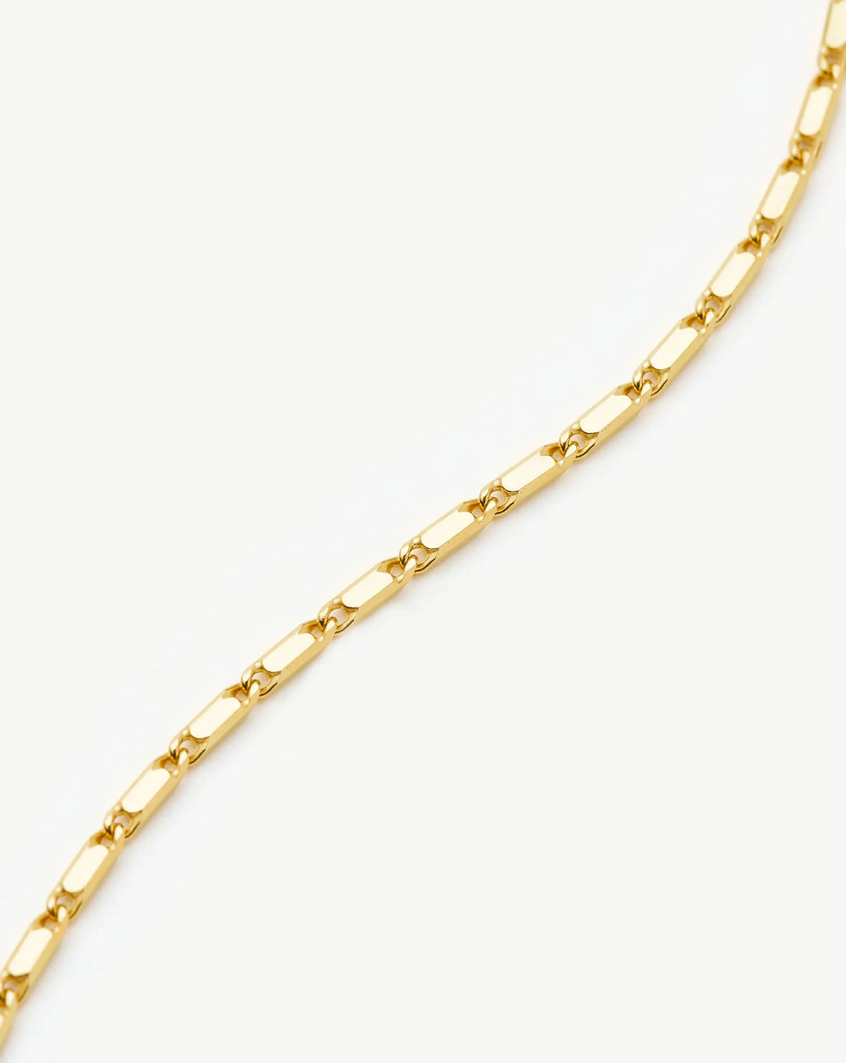 Lucy Williams Horizon Link Chain Bracelet | 18ct Gold Vermeil Bracelets Missoma 