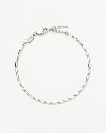 Lucy Williams Horizon Link Chain Bracelet | Sterling Silver Bracelets Missoma 
