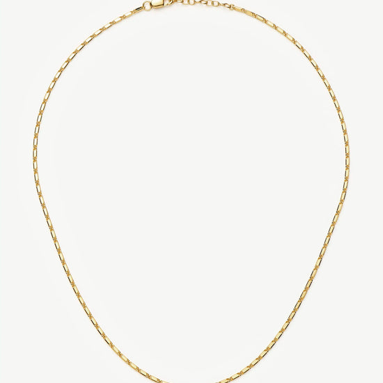 Lucy Williams Horizon Link Chain Necklace | 18ct Gold Vermeil Necklaces Missoma 