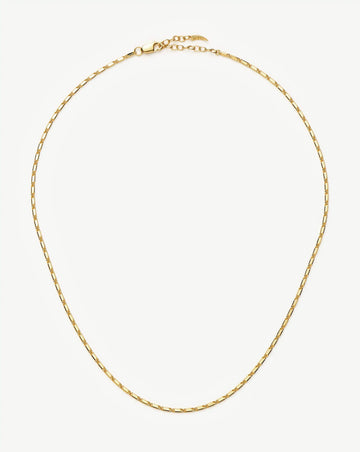 Lucy Williams Horizon Link Chain Necklace | 18ct Gold Vermeil Necklaces Missoma 