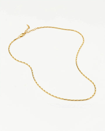 Lucy Williams Horizon Link Chain Necklace | 18ct Gold Vermeil Necklaces Missoma 