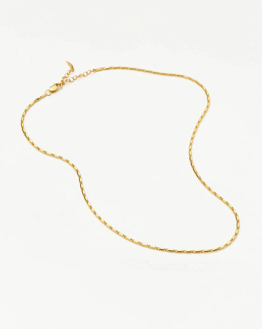 Lucy Williams Horizon Link Chain Necklace | 18ct Gold Vermeil Necklaces Missoma 