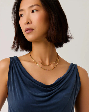 Lucy Williams Horizon Link Chain Necklace | 18ct Gold Vermeil Necklaces Missoma 