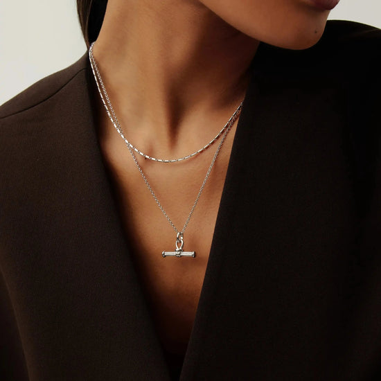Lucy Williams Horizon Link Chain Necklace | Sterling Silver Necklaces Missoma 