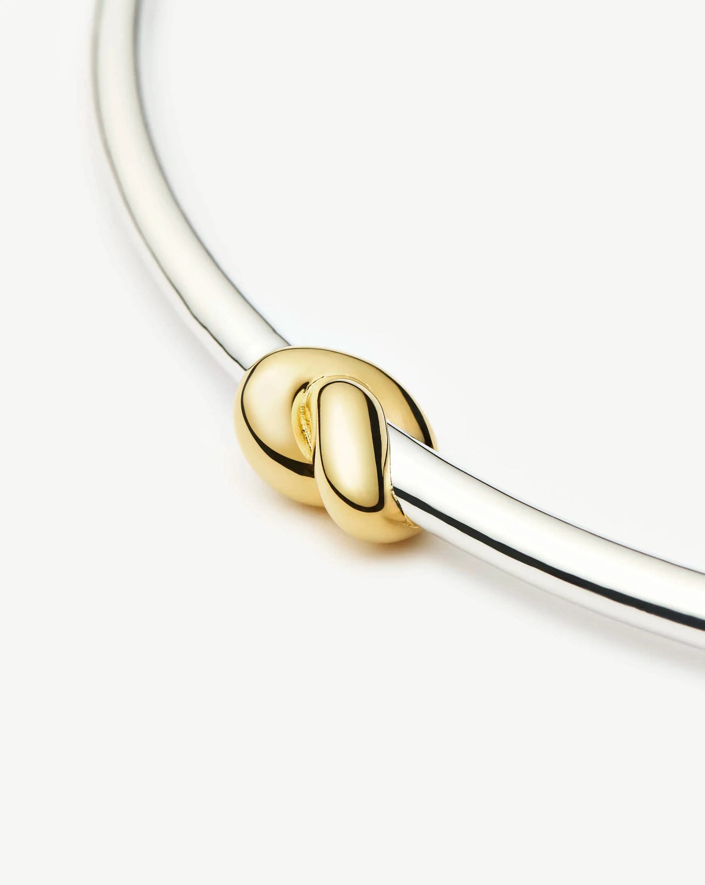 Lucy Williams Knot Torque Necklace | Mixed Metal Necklaces Missoma 