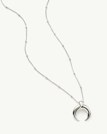 Lucy Williams Large Horn Pendant Necklace Necklaces Missoma 