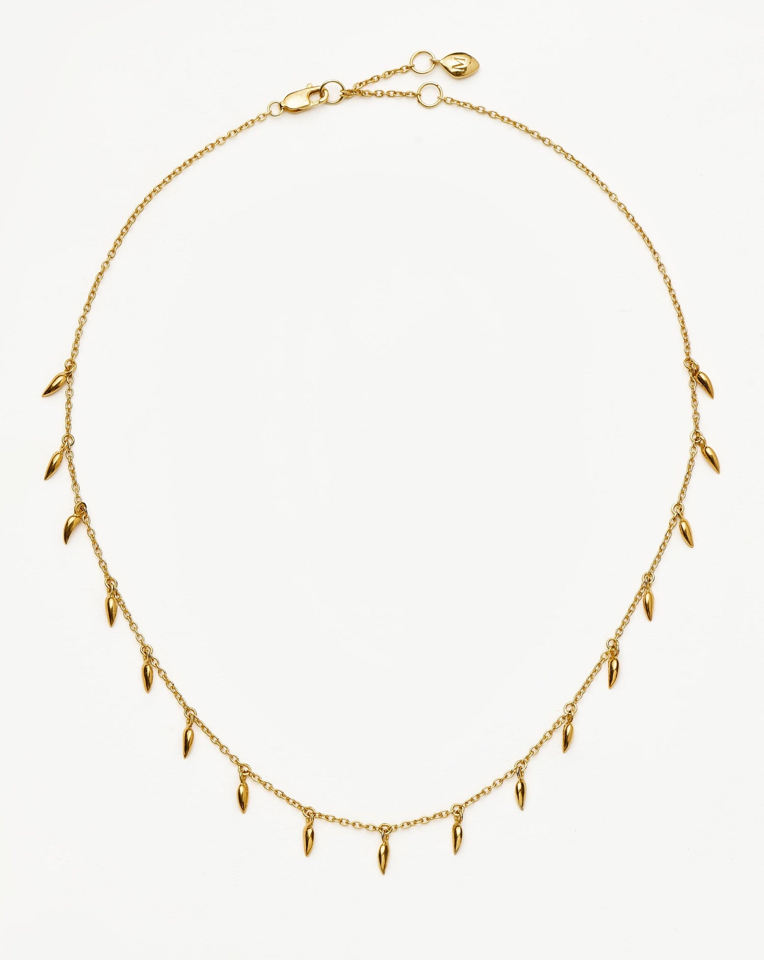 Lucy Williams Mini Fang Necklace | 18ct Gold Vermeil Necklaces Missoma 