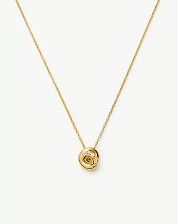 Lucy Williams Pavé Knot Pendant Necklace | 18ct Gold Plated Necklaces Missoma 