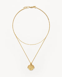 Lucy Williams Roman Arc Chain Necklace Set | 18ct Gold Vermeil Layering sets Missoma 