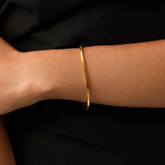 Lucy Williams Square Snake Chain Bracelet Bracelets Missoma 