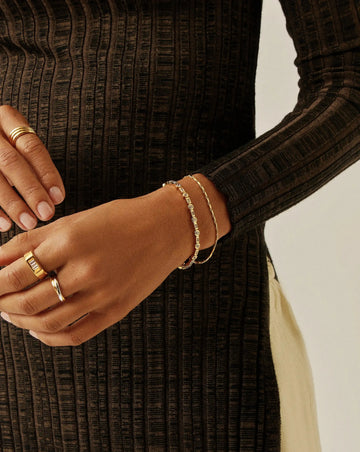 Lucy Williams Tennis Bracelet | 18ct Gold Vermeil Bracelets Missoma 