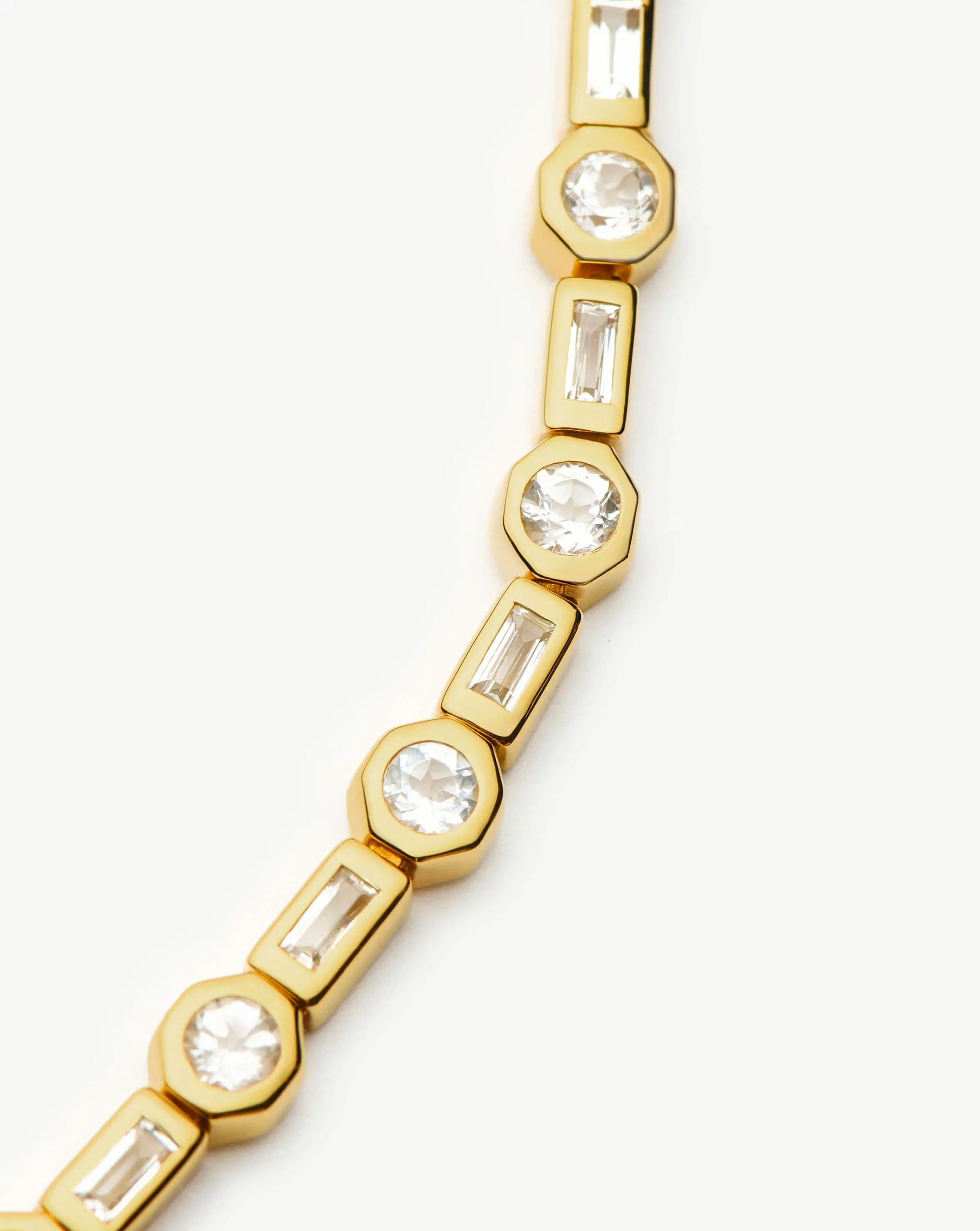 Lucy Williams Tennis Necklace | 18ct Gold Plated Necklaces Missoma 