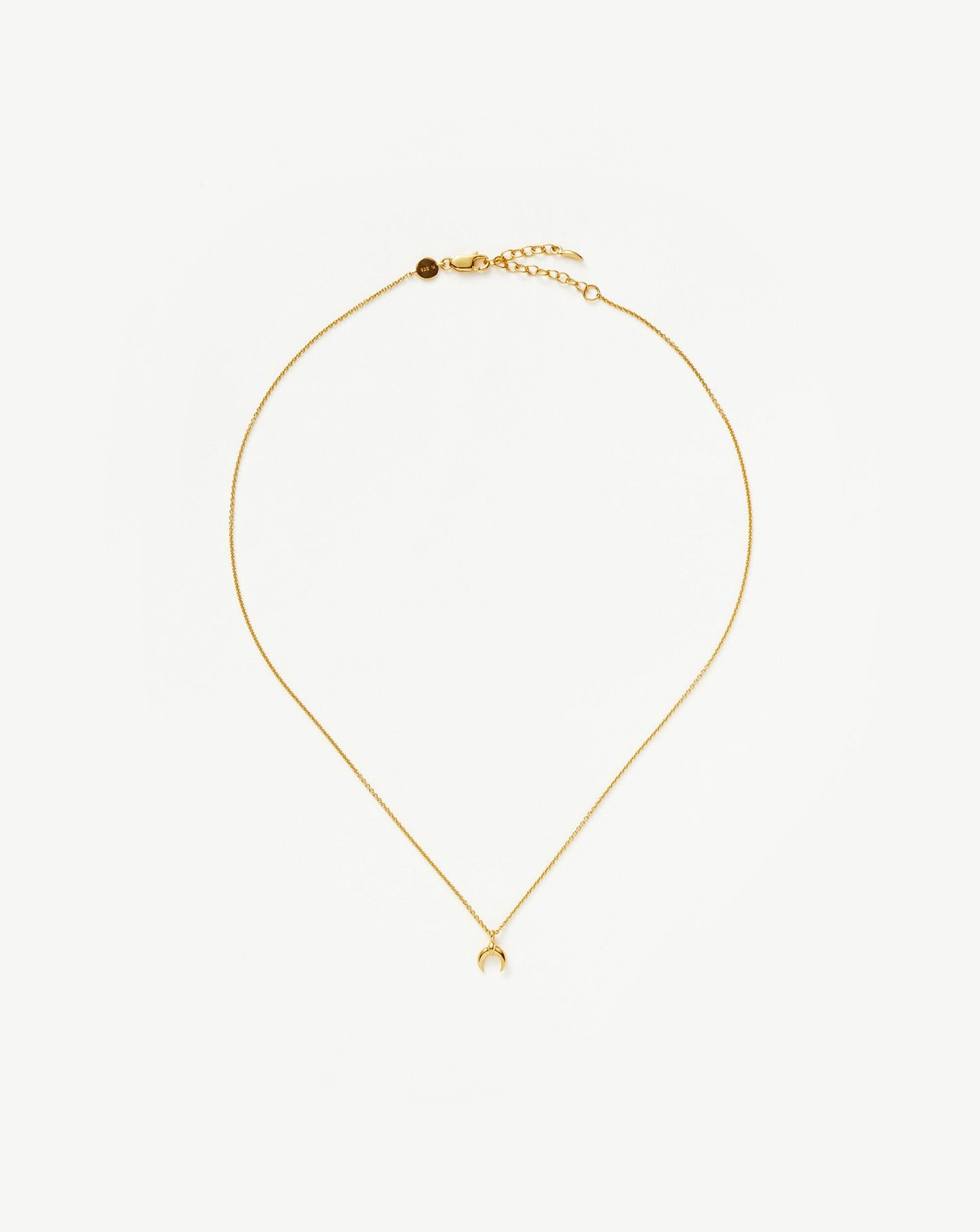 Lucy Williams Tiny Horn Necklace Necklaces Missoma 