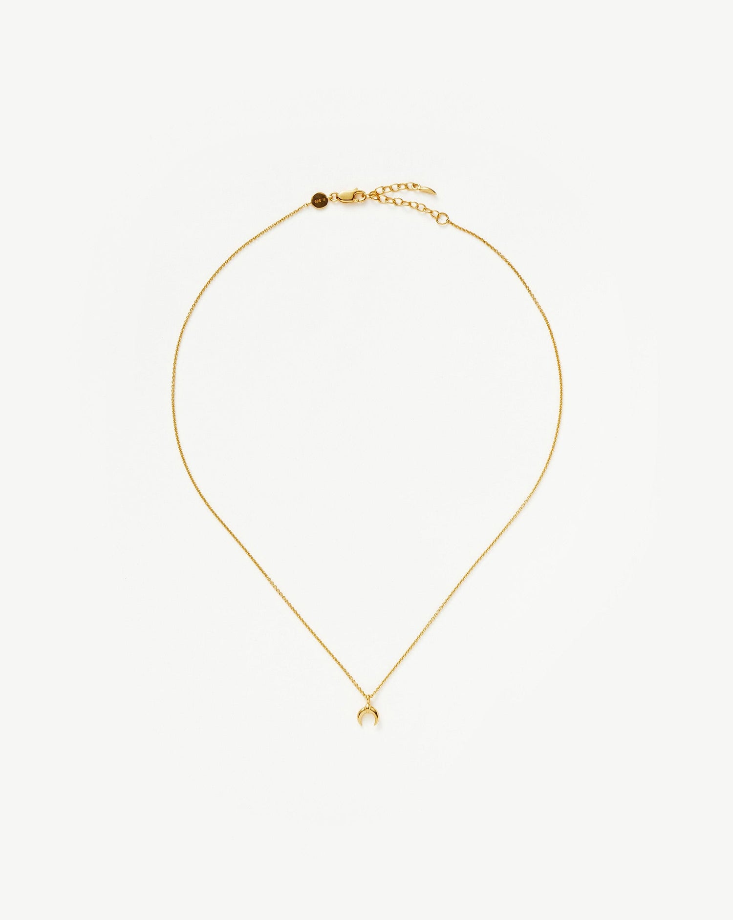 Lucy Williams Tiny Horn Necklace Necklaces Missoma 