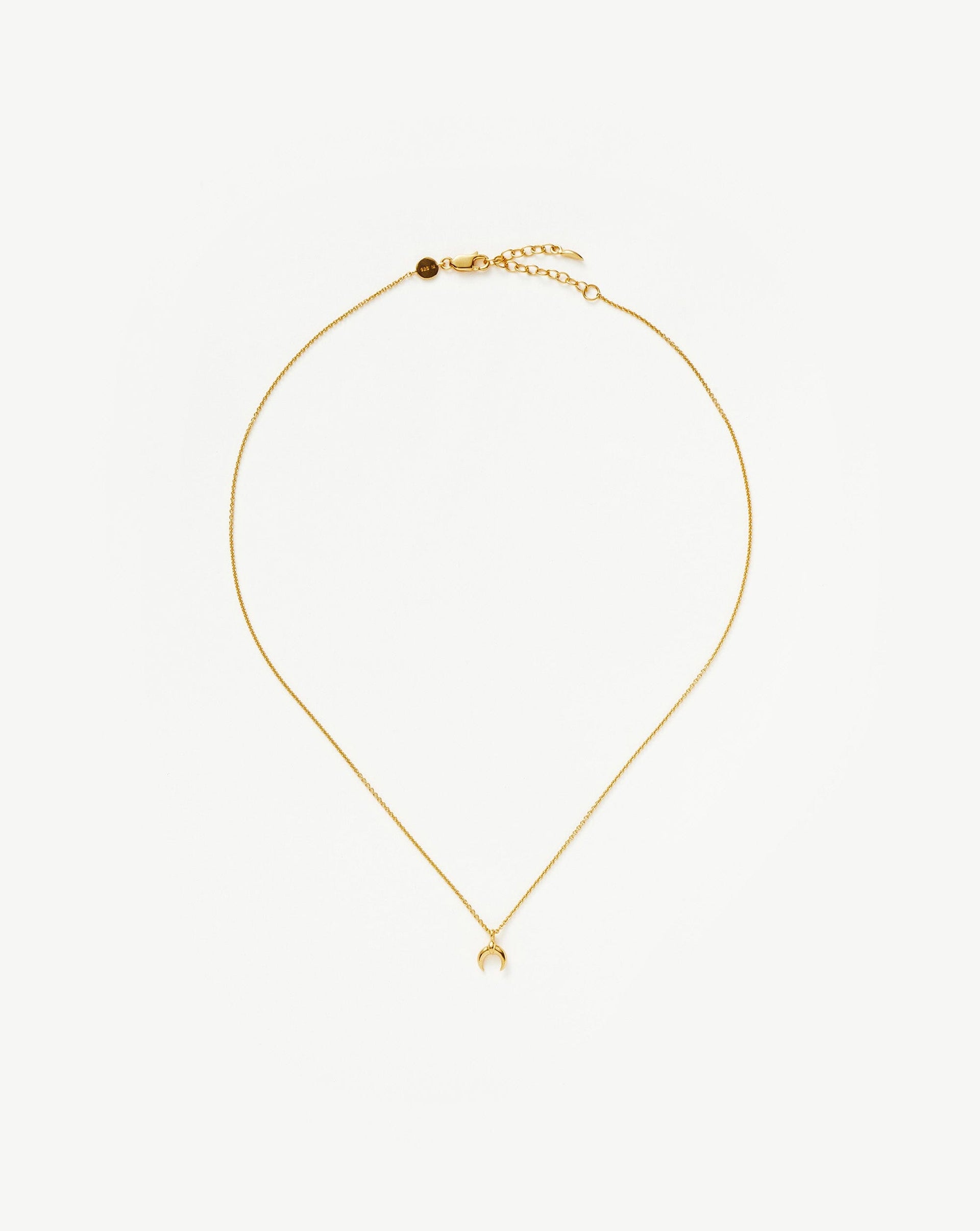 Lucy Williams Tiny Horn Necklace