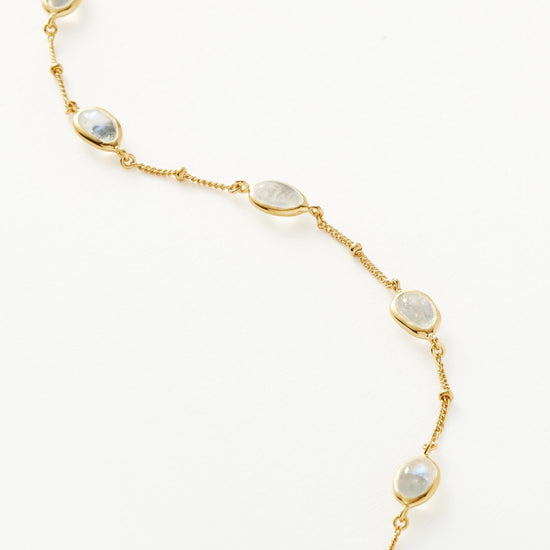 Magma Gemstone Charm Bracelet | 18ct Recycled Gold Vermeil on Recycled Sterling Silver Bracelets Missoma 