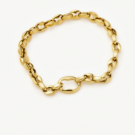 Mariner Chain Bracelet | 18ct Gold Plated Bracelets Missoma 