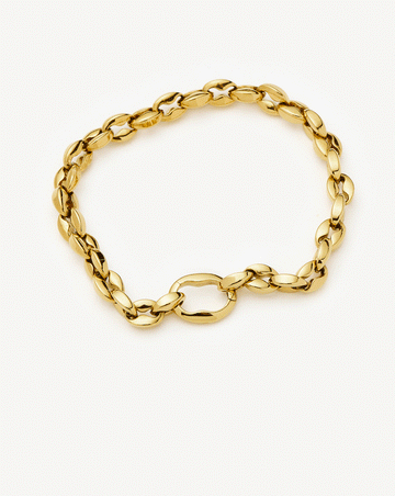 Mariner Chain Bracelet | 18ct Gold Plated Bracelets Missoma 