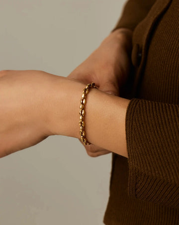 Mariner Chain Bracelet | 18ct Gold Plated Bracelets Missoma 