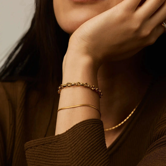 Mariner Chain Bracelet | 18ct Gold Plated Bracelets Missoma 